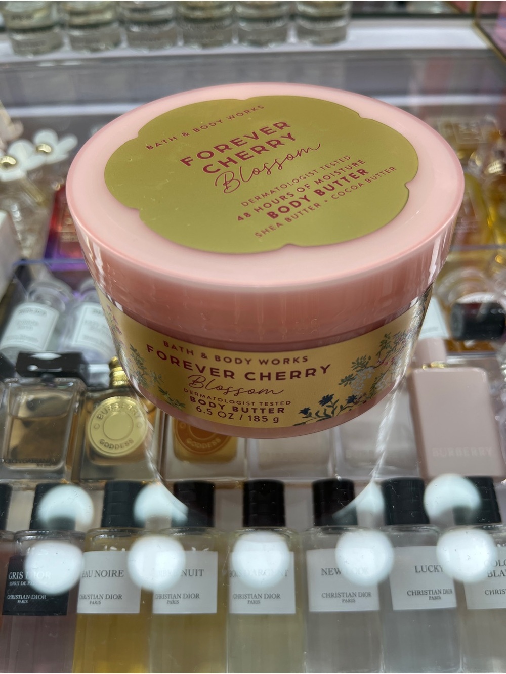 Bath & Body Works Forever Cherry Blossom Pink & Gold